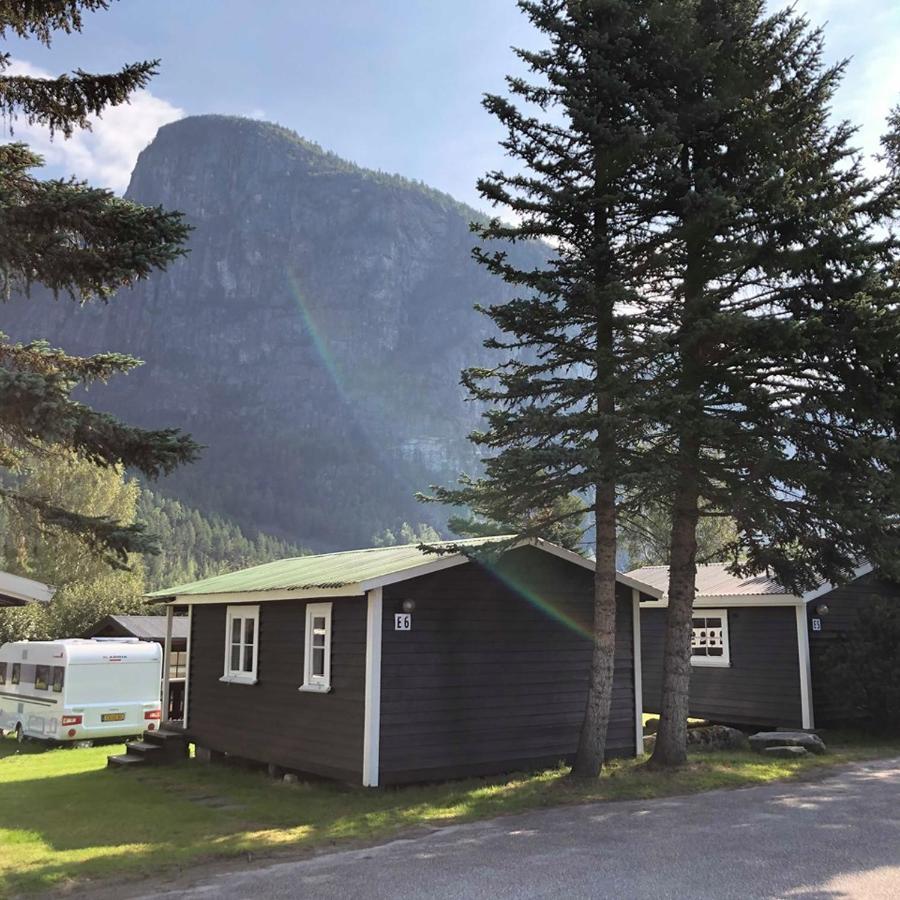 Solvgarden Camping Rysstad Extérieur photo